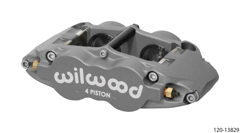 WIL Superlite Caliper - Wilwood Caliper-Forged Superlite FSL4R/ST Aluminum 1.88/1.75in Pistons .81in Disc Ano - Left