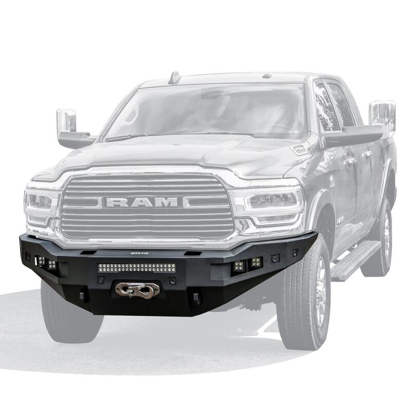 WES Pro-Series Bumpers - Westin 19-21 Ram 2500/3500 Pro-Series Front Bumper - Textured Black