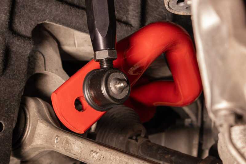 UMI Sway Bar Links - UMI 16-24 Chevrolet Camaro Suspension Stabilizer Bar Link - Red