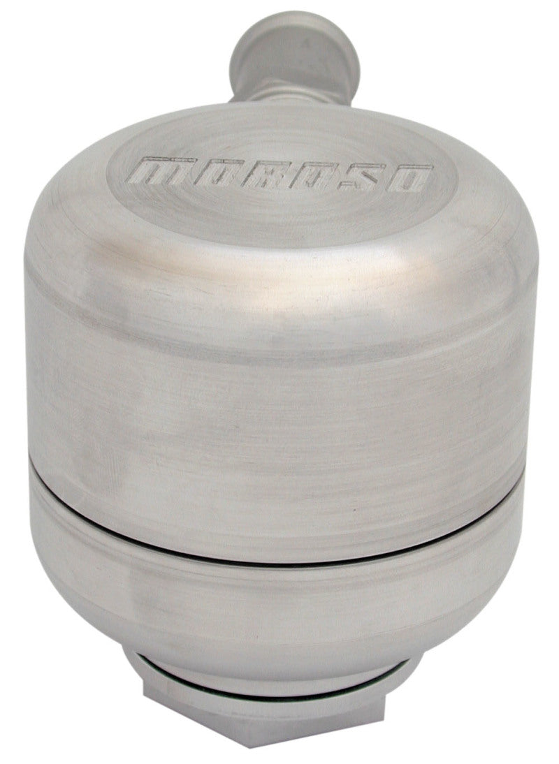 MOR Breathers - Moroso Positive Locking Breather w/Filter - Billet Aluminum