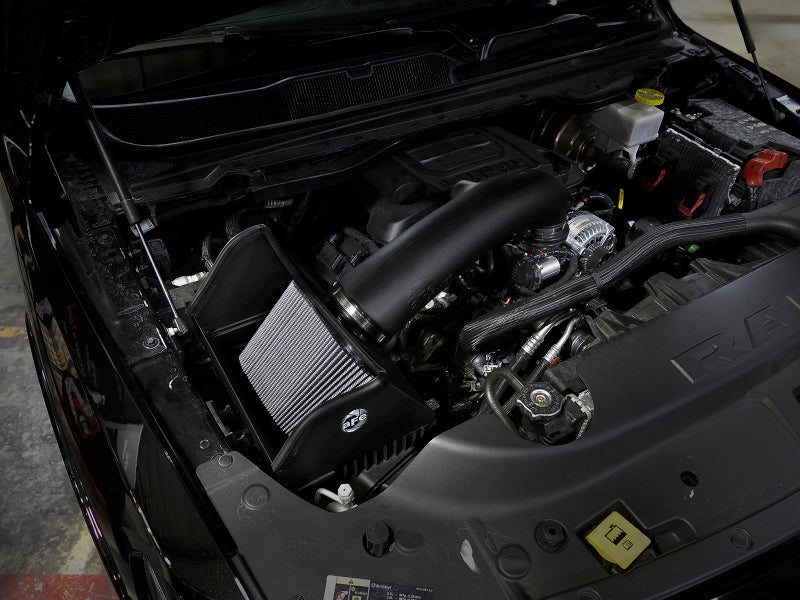 AFE Magnum FORCE Stage-2 Cold Air Intakes - aFe Magnum FORCE Stage-2 Pro DRY S Cold Air Intake System 19-26 Dodge RAM 1500 V8-5.7L