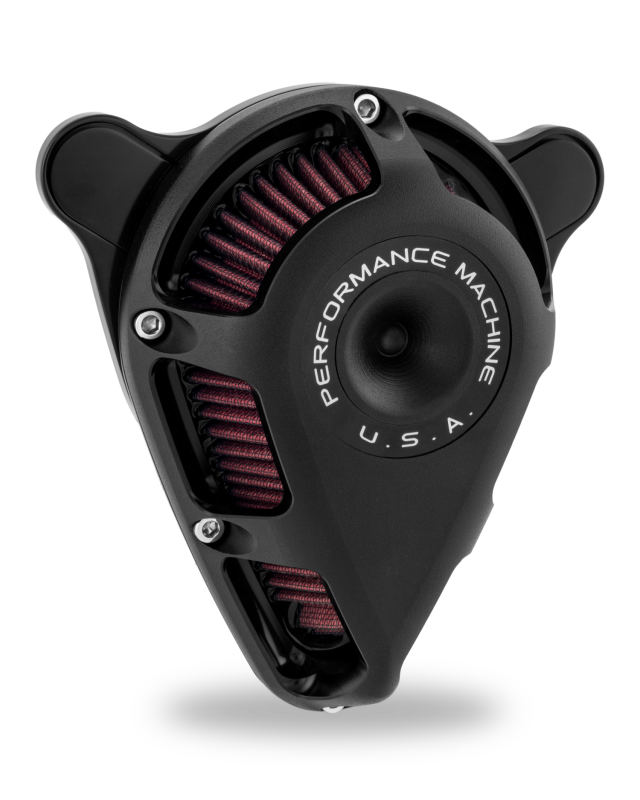 PFM Air Cleaners - Performance Machine 23-Up CVO, 2024 Touring Jet Air Cleaner - Black Ops