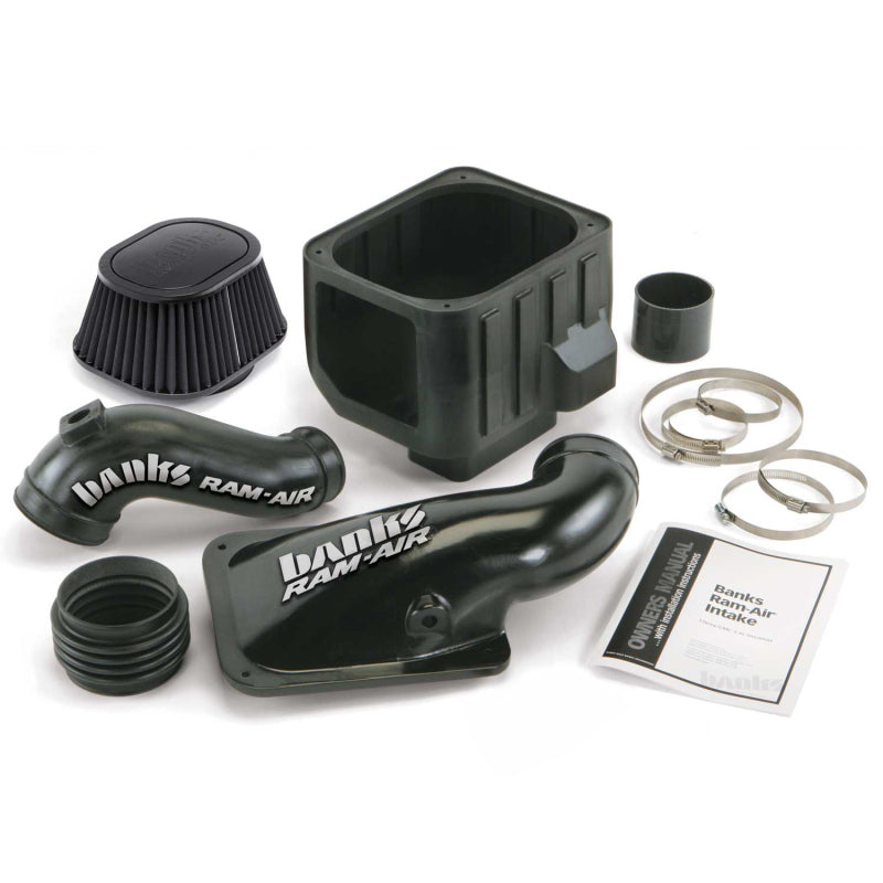 GBE Ram-Air Intake Systems - Banks Power 01-04 Chevy 6.6L LB7 Ram-Air Intake System - Dry Filter