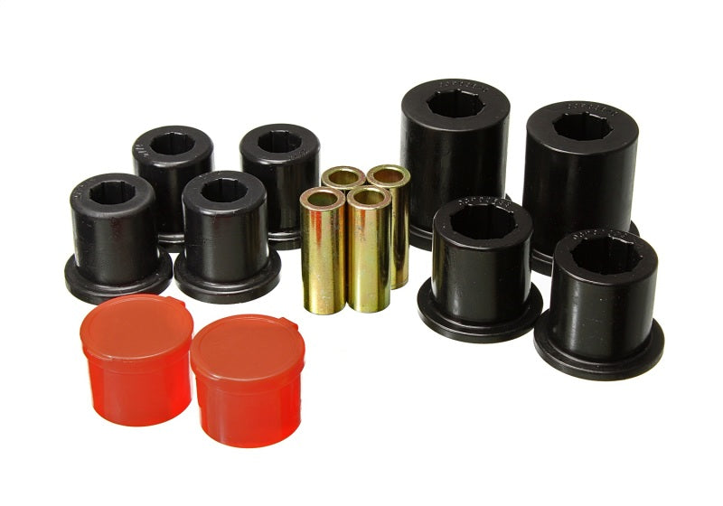 ES Cntrl Arm Bushings - Black - Energy Suspension 10-20 Toyota 4Runner/Lexus GX460 Front Control Arm Bushing Set - Black