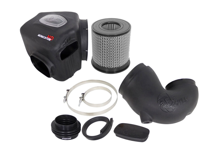 AFE Momentum HD Cold Air Intakes - aFe Momentum HD Cold Air Intake System w/ Pro DRY S Filter Dodge Diesel Trucks 94-02 L6-5.9L (td)