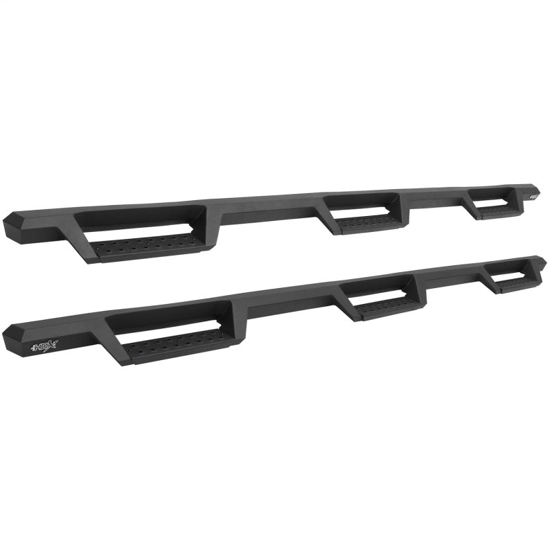 WES Nerf Bars - HDX Drop - Westin/HDX 07-19 Chevy Silv 2500/3500 Crew (8ft) (Excl Dually) Drop WTW Nerf Step Bars - Blk
