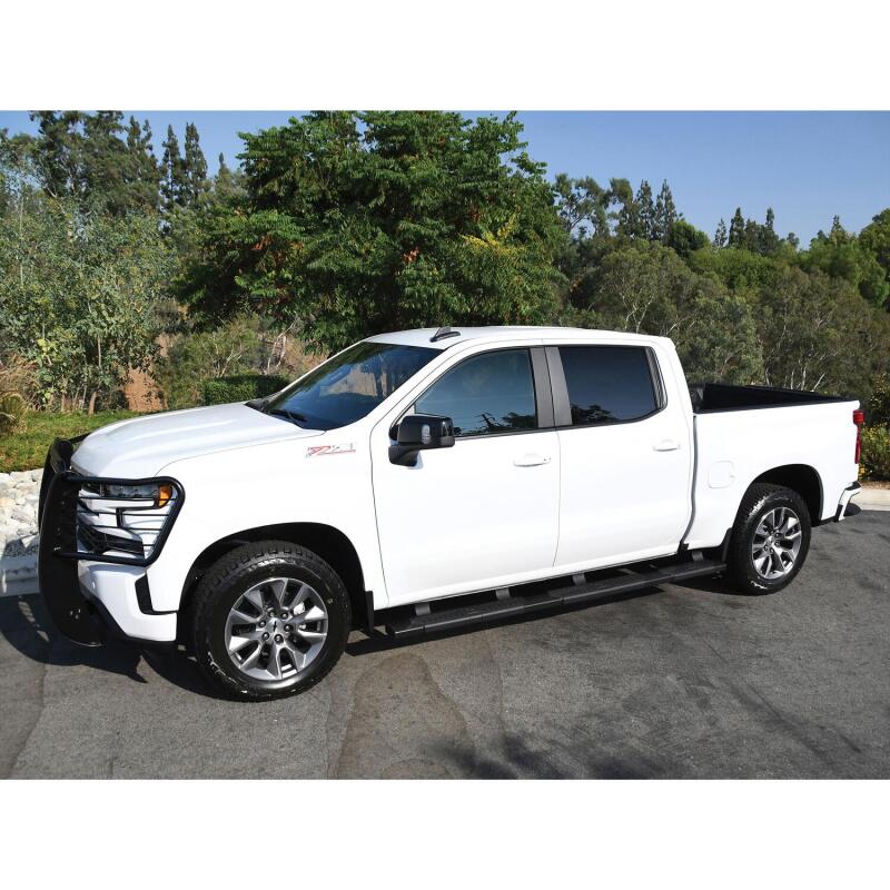 WES Nerf Bars - R5 - Westin 2019 Chevrolet Silverado/Sierra 1500 Crew Cab (5.5ft) R5 Modular Nerf Step Bars - Black