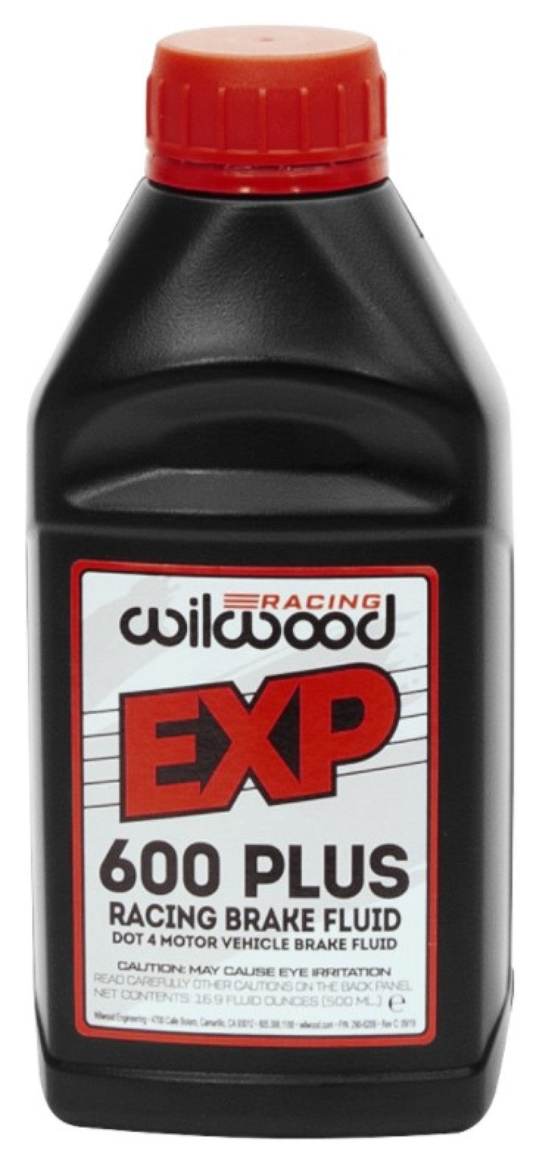 WIL Brake Fluid - Wilwood EXP 600 Plus Racing Brake Fluid - 500 Ml Bottle (ea)
