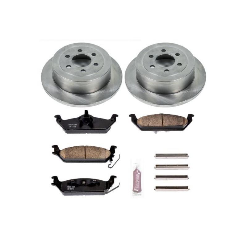 PSB Autospecialty Kit - Power Stop 03-04 Dodge Dakota Rear Autospecialty Brake Kit