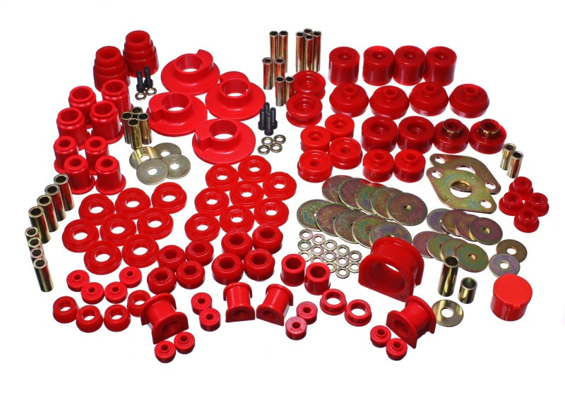 ES Hyper-Flex Sets - Red - Energy Suspension 98-99 Toyota 4Runner 4WD Red Hyper-flex Master Bushing Set