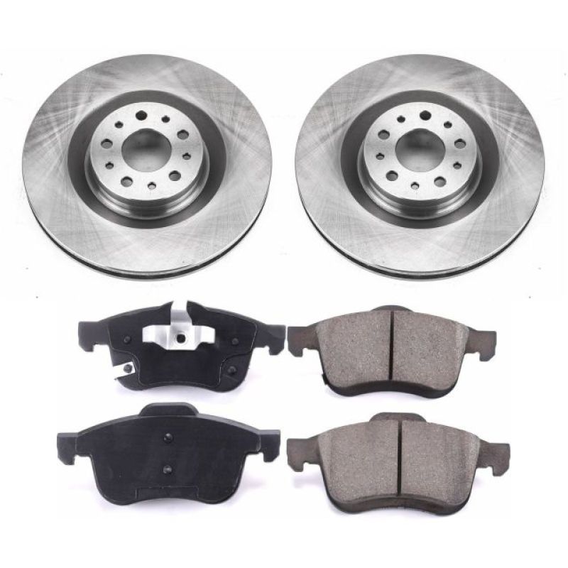 PSB Autospecialty Kit - Power Stop 14-19 Fiat 500L Front Autospecialty Brake Kit