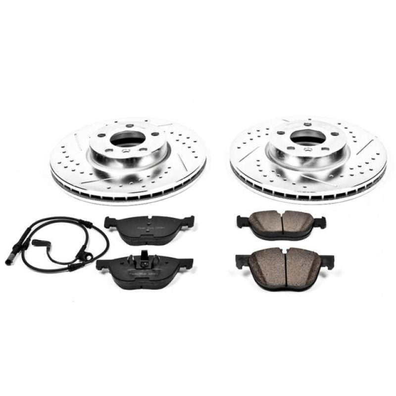 PSB Z23 Evolution Kit - Power Stop 07-10 BMW X5 Front Z23 Evolution Sport Brake Kit