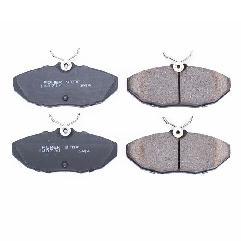 PSB Z16 Evolution Brake Pads - Power Stop 03-05 Jaguar S-Type Rear Z16 Evo Ceramic Brake Pad