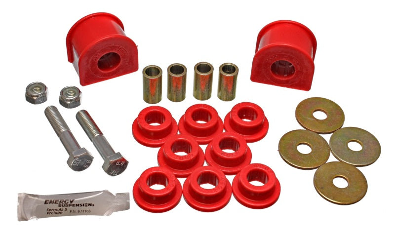 ES Sway Bar Bushings - Red - Energy Suspension 97-01 Expedition 4WD / 97-01 Navigator 4WD Red 22mm Rear Sway Bar Bushing Set