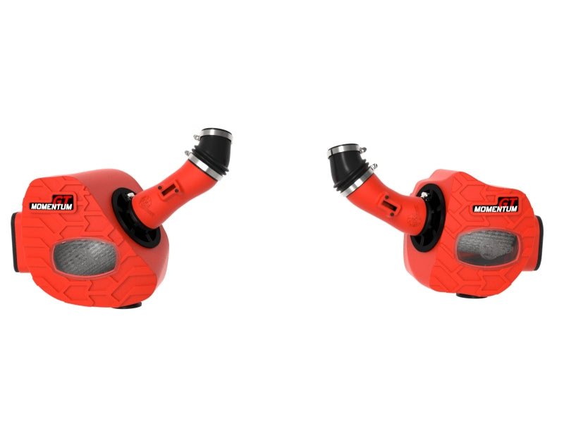 AFE Momentum GT Cold Air Intakes - aFe POWER Momentum GT Pro Dry S Intake System 22-23 Toyota Tundra V6-3.4L (tt) Red Edition