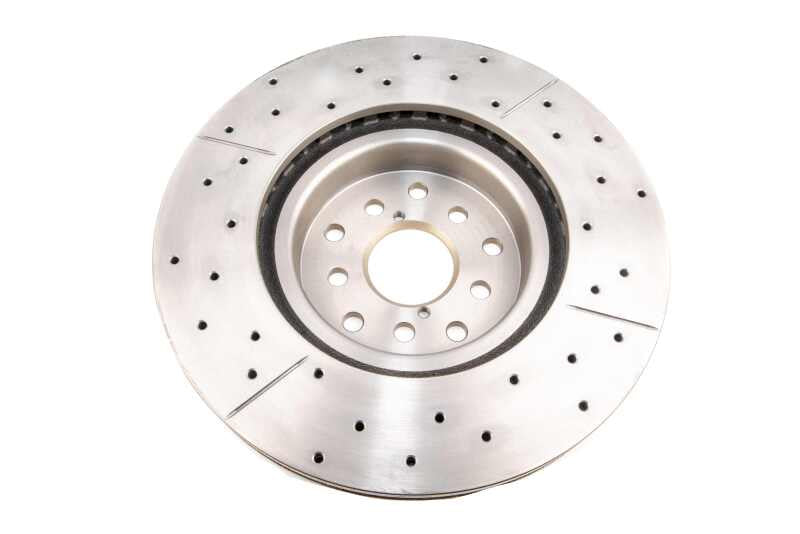 DBA Street Slot&Drill Rotors - DBA 05-08 Legacy GT Front Drilled & Slotted Street Series Rotor
