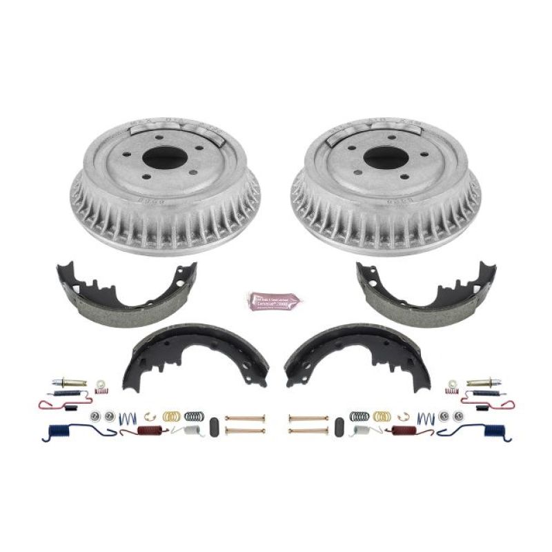 PSB Autospecialty Drum Kit - Power Stop 87-91 Chevrolet LLV Rear Autospecialty Drum Kit