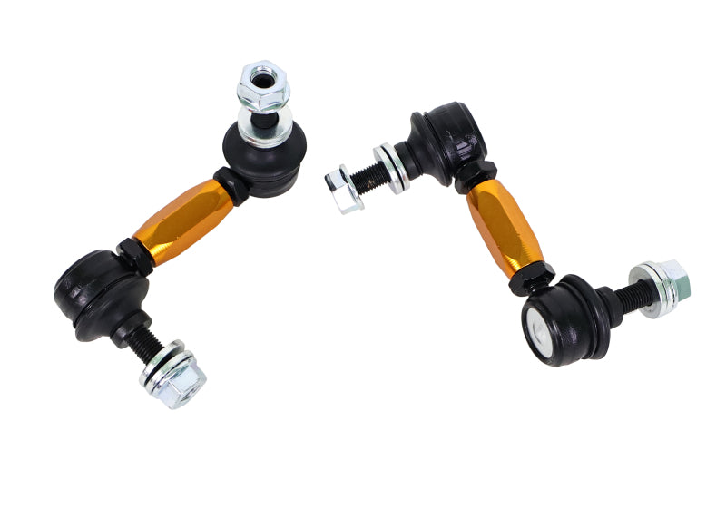 WL Sway Bar Links - Whiteline 05-08 Subaru Legacy GT Rear Swaybar link kit-Adjustable Ball Link