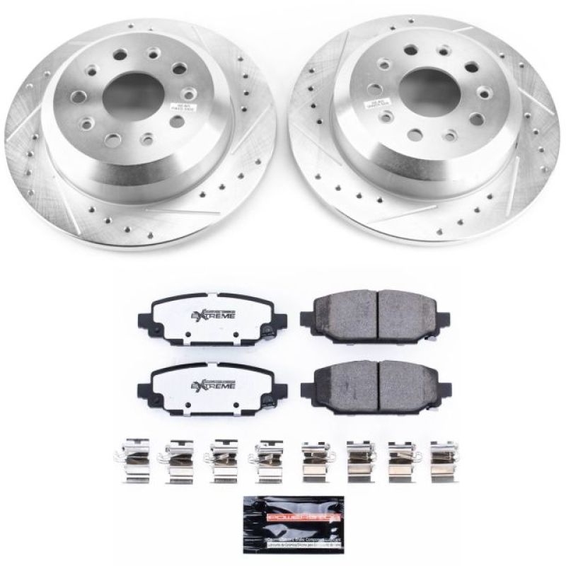PSB Z36 Truck & Tow Kit - Power Stop 18-19 Jeep Wrangler Rear Z36 Truck & Tow Brake Kit