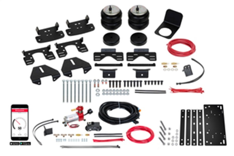 FIR Ride-Rite All-In-One Kits - Firestone 2017+ Ford F250/F350/F450 4WD AIO Wireless Ride-Rite All-In-One Kit (W217602890)
