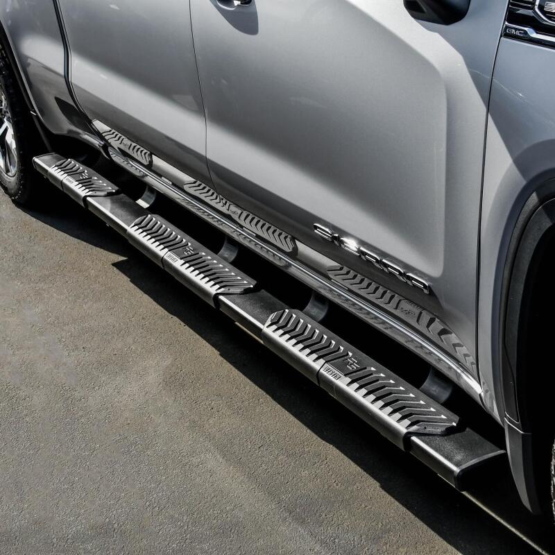 WES Nerf Bars - R5 - Westin 2019 Chevrolet Silverado/Sierra 1500 Crew Cab (6.5ft) R5 Modular Nerf Step Bars - Black