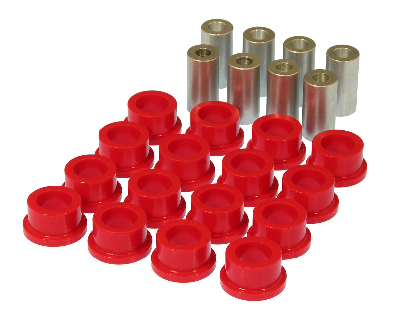 PRO Strut/Track Arm Bush - Red - Prothane 10 Chevy Camaro Rear Toe & Trailing Arm Link Bushings - Red