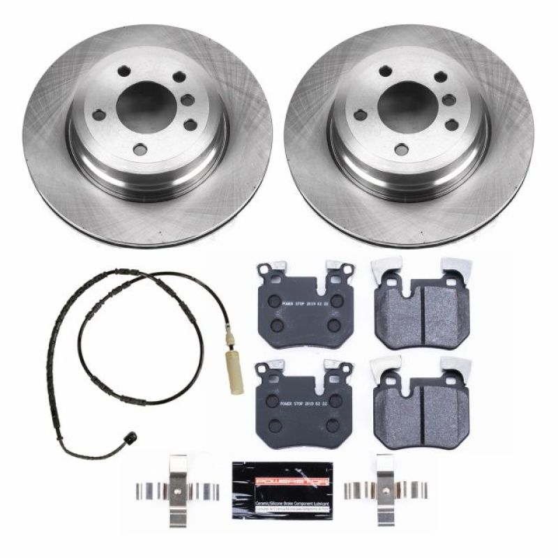 PSB Track Day Kit - Power Stop 11-13 BMW 135i Rear Track Day Brake Kit
