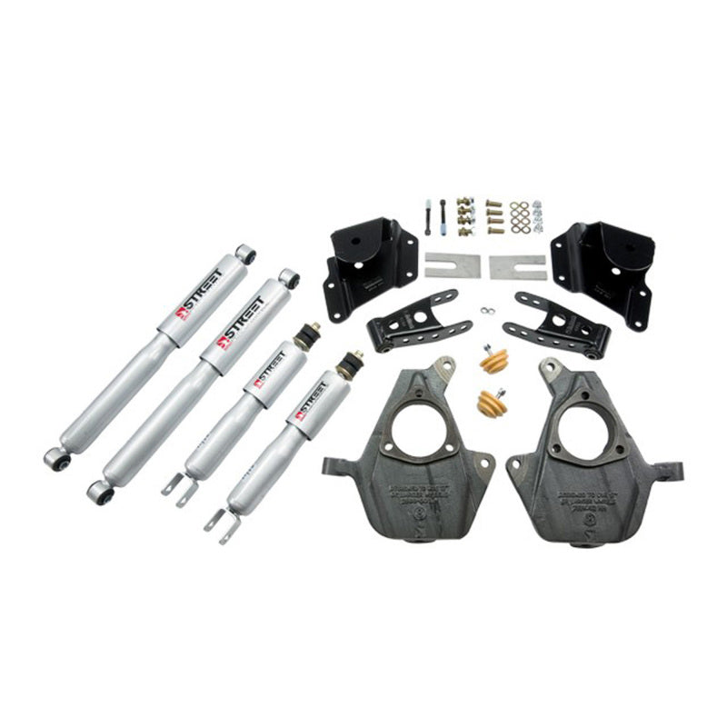 BT Lower Kit w SP Shocks - Belltech LOWERING KIT WITH SP SHOCKS