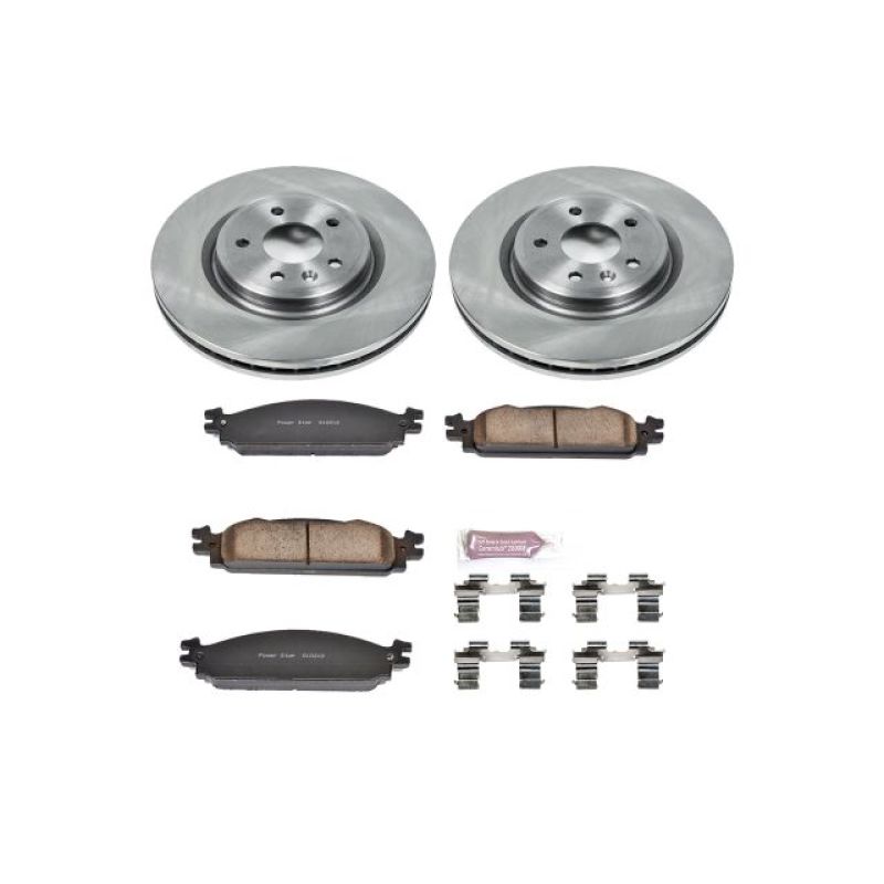 PSB Autospecialty Kit - Power Stop 09-11 Ford Flex Front Autospecialty Brake Kit