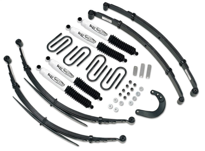 TUF Lift Kits - Tuff Country 88-91 Chevy Suburban 3/4 Ton 4X4 4in Lift Kit EZ-Ride (w/56in Rr Springs SX8000)