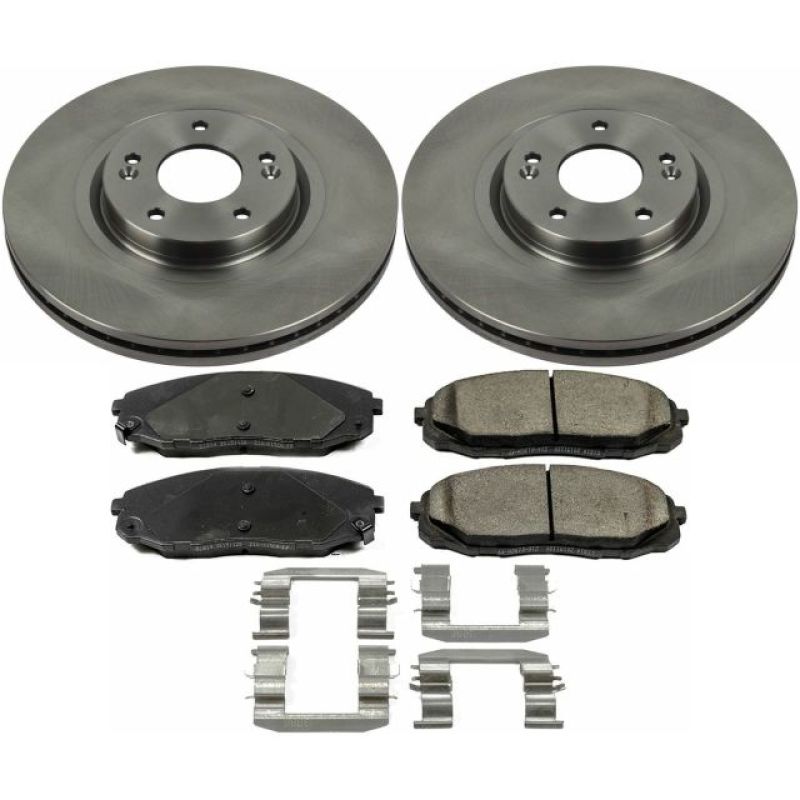 PSB Autospecialty Kit - Power Stop 15-19 Kia Sedona Front Autospecialty Brake Kit