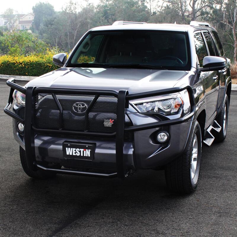 WES HDX Grille Guards - Westin 14-22 Toyota 4Runner Trail/SR5/TRD (Excl. LTD/Nightshd/Sport) HDX Grille Guard - Blk