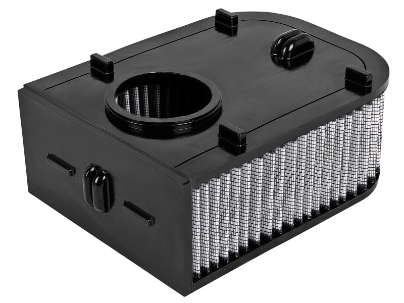 AFE Direct Fit Pro DRY S Air Filter - aFe MagnumFLOW Pro DRY S OE Replacement Filter 15-18 Porsche Macan S/GTS V6-3.0L (tt)