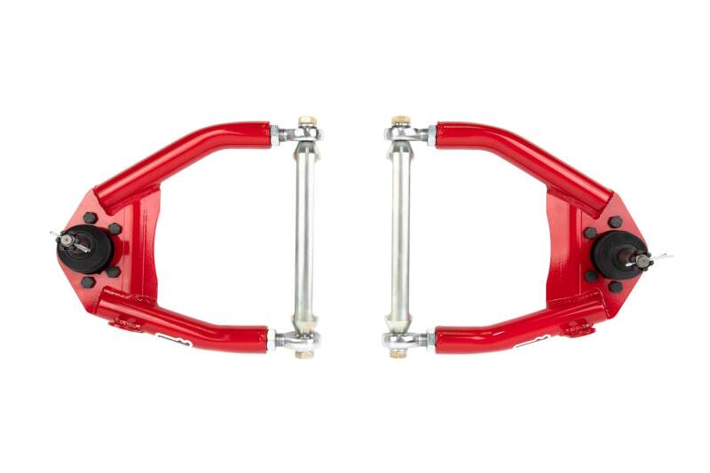 UMI Upper Control Arms - UMI Performance 73-87 GM C10 Race Upper Control Arms - Red