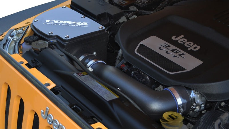 COR Air Intake Closed Box - Corsa 12-13 Jeep Wrangler JK 3.6L V6 Air Intake