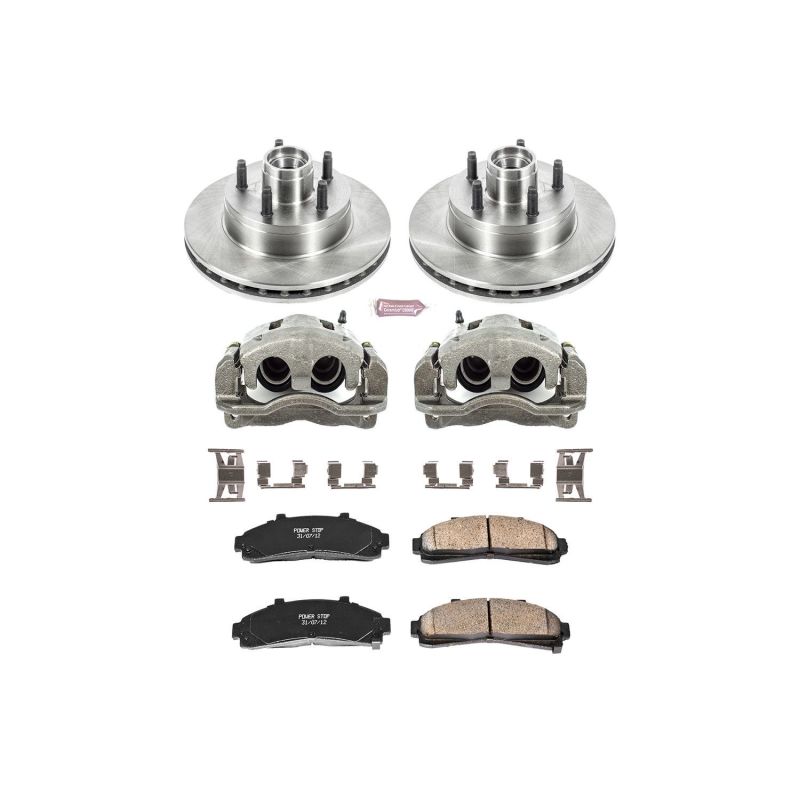 PSB Autospecialty Kit w/Cals - Power Stop 95-97 Ford Ranger Front Autospecialty Brake Kit w/Calipers