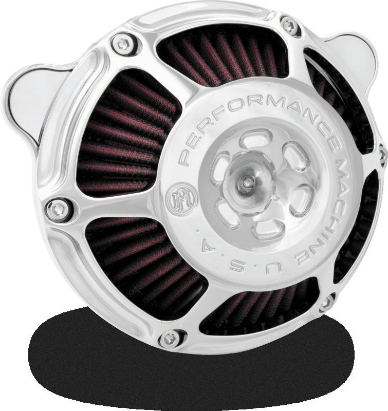 PFM Air Cleaners - Performance Machine Air Cleaner Max HP - Chrome