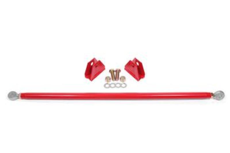 BMR Strut Tower Braces - BMR 15-20 Ford Mustang Rear Strut Tower Brace - Red