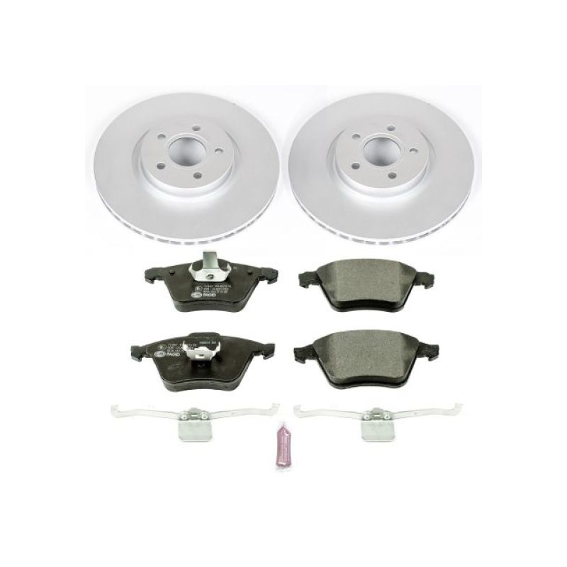 PSB Euro-Stop Kit - Power Stop 06-13 Volvo C70 Front Euro-Stop Brake Kit