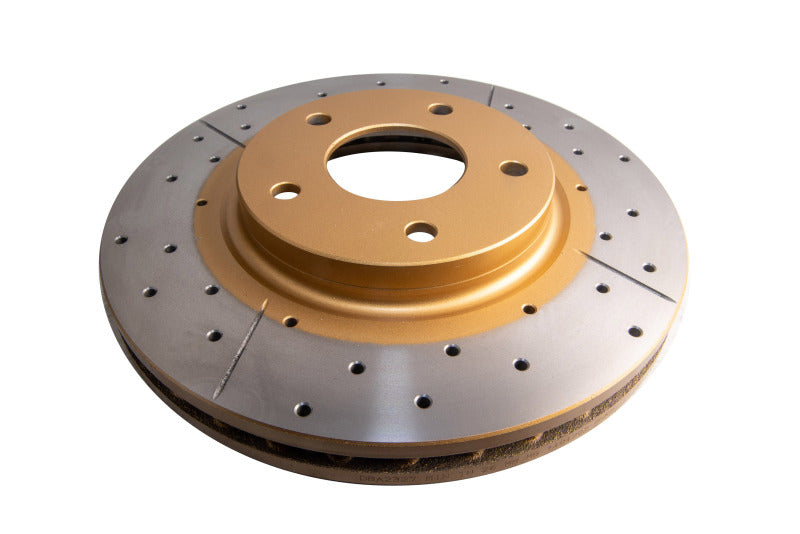 DBA Street Slot&Drill Rotors - DBA 03-04 Infiniti M45 Front Drilled & Slotted Street Series Rotor