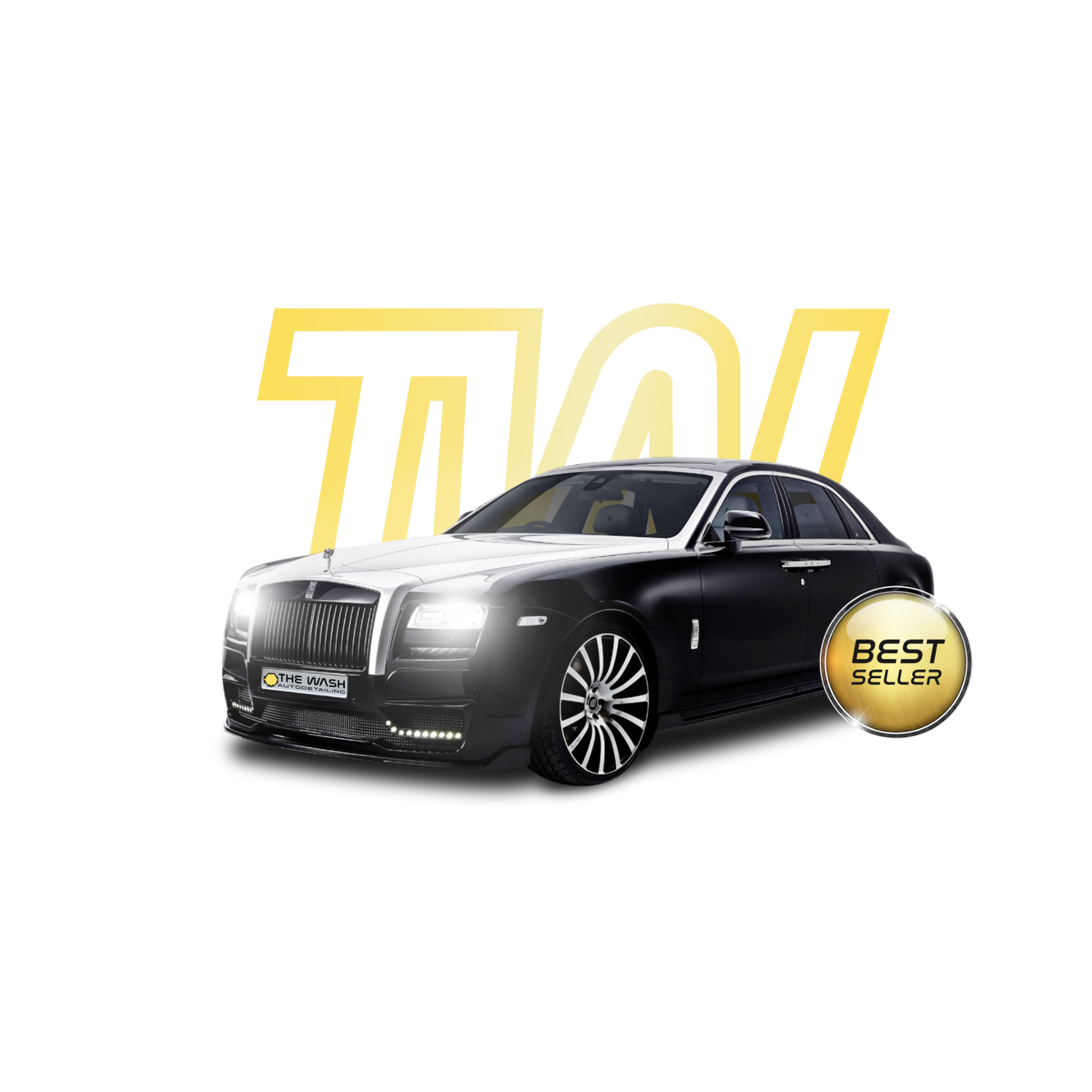 Luxury wash sedan