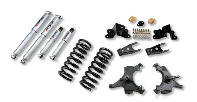 BT Lower Kit w SP Shocks - Belltech LOWERING KIT WITH SP SHOCKS