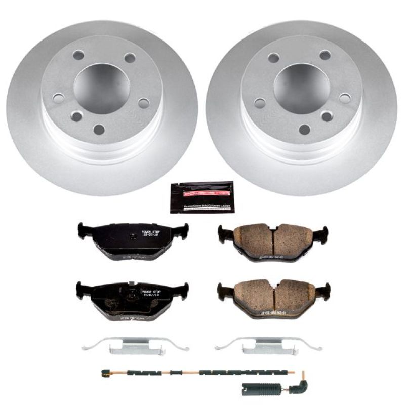 PSB Z23 Evolution Coated Kit - Power Stop 03-05 BMW Z4 Rear Z23 Evolution Sport Coated Brake Kit