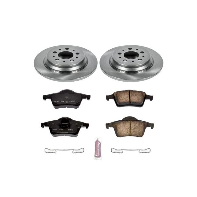 PSB Autospecialty Kit - Power Stop 99-00 Volvo S70 Rear Autospecialty Brake Kit
