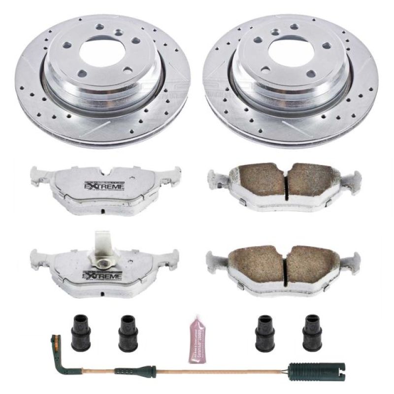 PSB Z26 Street Warrior Kit - Power Stop 01-03 BMW 525i Rear Z26 Street Warrior Brake Kit