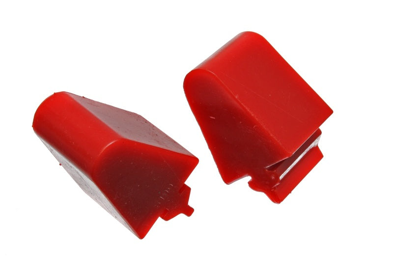 ES Bump Stops - Red - Energy Suspension GM Style Pull Thru Red Bump Stop Set