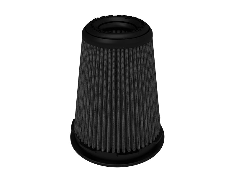 AFE Universal Pro-5 R Filter - aFe Momentum Intake Air Filter w/Black Pro 5R 3-1/2IN F x 5IN B x 3-1/2IN T (Inverted) x 6IN