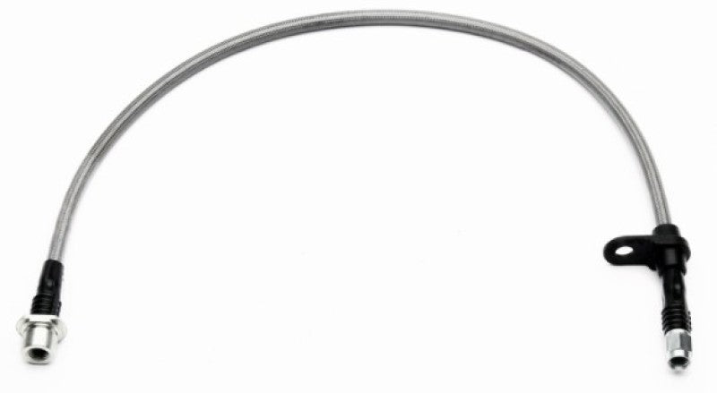 WIL Flexline Brake Hose - Wilwood 24in OAL Flexline -3 Hose to M10 by 1.00 IF Deep Female DOT