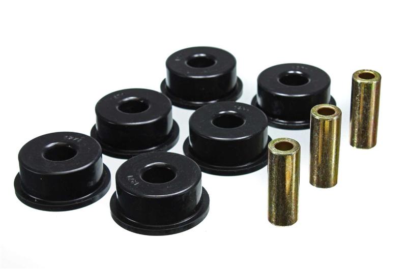 ES Diff Bushings - Black - Energy Suspension 10 Chevy Camaro Black Rear Differential Carrier Bushing Set