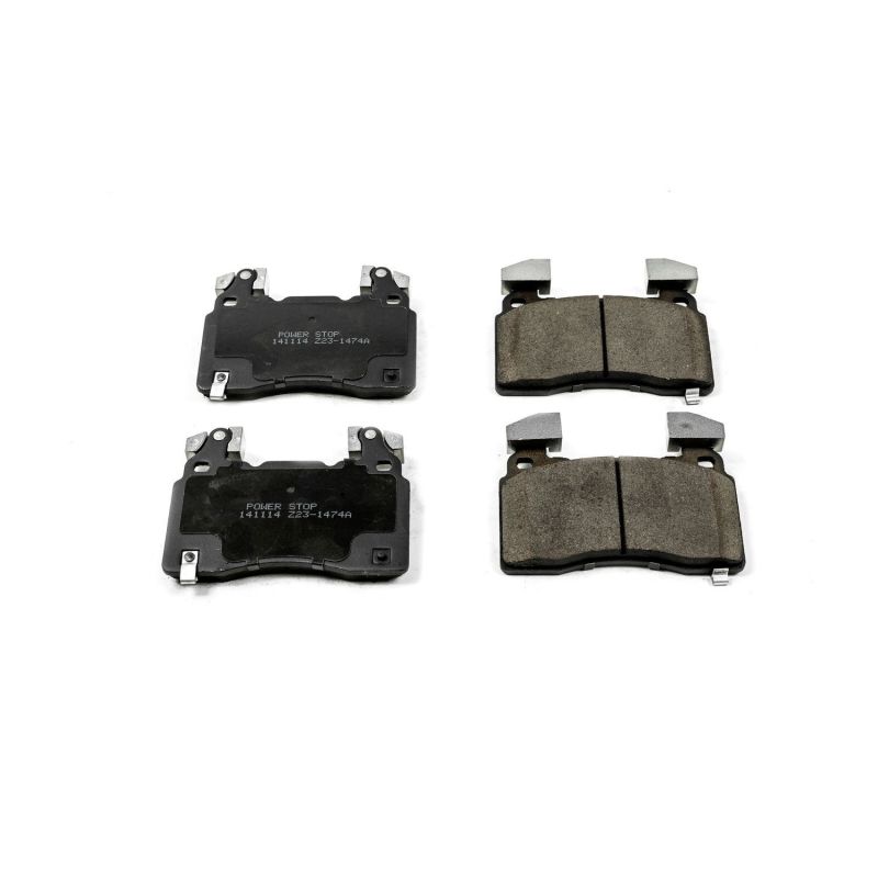 PSB Z16 Evolution Brake Pads - Power Stop 16-19 Chevrolet Camaro Front Z16 Evolution Ceramic Brake Pads